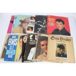 A collection of approx. 10 Elvis Presley LPs to include Girl Happy ( LSP.3338 )