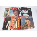 A collection of approx. 10 Elvis Presley LPs to include I Got Lucky ( INT 1322 )