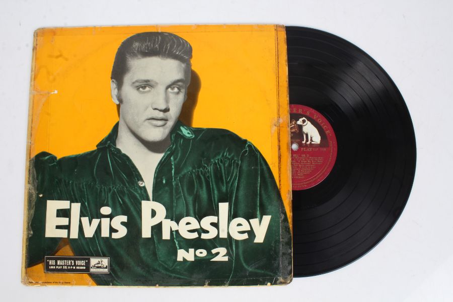 Elvis Presley – No 2 ( CLP 1105 , UK first mono pressing, 1957, F)