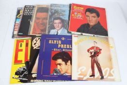 A collection of approx. 10 Elvis Presley LPs to include How Great Thou Art ( LSP-3758 , Canada