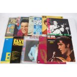 A collection of approx. 10 Elvis Presley LPs to include Special 24 ( SRA-9507~08 )