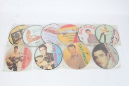 10x Elvis Presley 7" picture discs