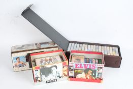 Two cases of Elvis Presley tapes, two boxes of tapes by Elvis Presley and contemporaries (4)