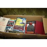 Collection of military themed books, mainly Second World War, including, Salerno, Pearl Harbour, Hit