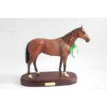 Royal Doulton model 'Nijinsky', on wooden base, 30cm long, boxed