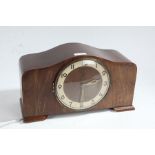 Unusual mid 20th century mantle clock, with electric movement Puja D R P Nr 714893 Franz P 874108