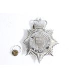 British Transport Police Helmet Plate and button