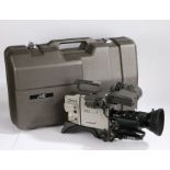 JVC KY-15E Video Camera body with HZ-416 Zoom Lens, VF-P10E Viewfinder, AA-P250 AC Power Adapter and