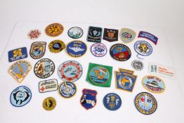 Collection of U.S. sleeve patches to Fisheries, Game Departments, sports clubs , etc, (qty)