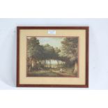 Countryside landscape Offset lithograph printed in colours, on wove, 175 x 225mm (6 7/8 x 8 7/8in)(