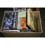 Selection of Military History themed books including, 'The Victors', 'Escape From Auschwitz', 'The