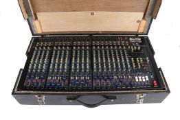 Alto Professional ZMX 244 FX USB mixing desk including cable and housed with in a wooden travel