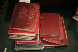 Books, to include World War II bound magazines set, A popular history of the Great War, the second