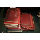 Books, to include World War II bound magazines set, A popular history of the Great War, the second