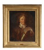 After Samuel Cooper (1609-1672) Portrait of Oliver Cromwell oil on canvas 27 x 23cm (10.5" x 9")