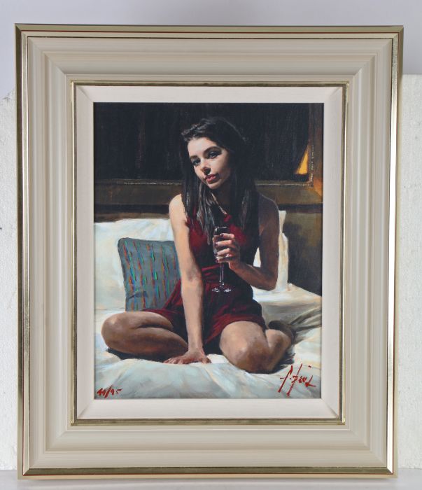 Fabian Perez (Argentinian, Born 1967) 'Bella' signed and numbered 44/95 (to image), limited