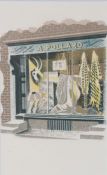 Eric William Ravilious (British, 1903-1942) 'Naturalist, Furrier, Plumassier' lithograph published