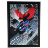 Alex Ross for DC Comics (American, Contemporary) 'Superman Twentieth Century' signed and numbered