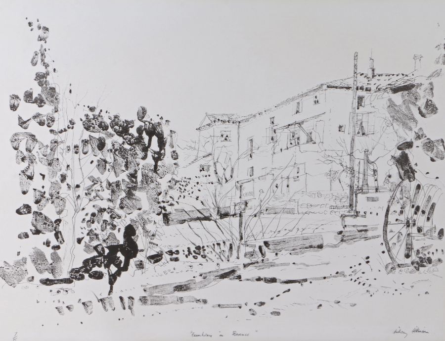 Anthony Atkinson (British, 1929-2014) 'Farmhouse in Florence' signed, numbered and titled (to