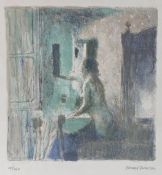 Bernard Dunstan, RA, PRWA, NEAC, (British, 1920-2017) Female Nude by a Window signed and numbered