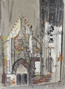 John Piper (British, 1903-1992) 'Clamecy, Burgundy' (Levinson 375) signed and numbered 59/100 (lower