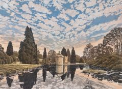 Graham Evernden (British, Born 1947) 'Scotney Castle' signed, numbered 38/350 and titled (to lower