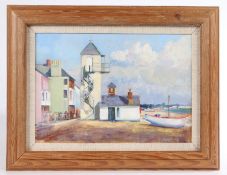 James P Power (British, Born 1946) 'Aldeburgh, Suffolk' signed and dated '90 (lower right),oil on