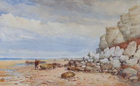 Thomas Lound (British, 1802-1861) 'Hunstanton Beach 1860'