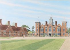 Andrew Dibben (British, Contemporary) 'Blickling Hall' signed and dated 2002 (lower right),