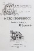 Farren (Robert) Cambridge and its Neighbourhood, Macmillan & Co 1881, folio, etched title &