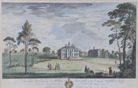 After Samuel and Nathaniel Buck 'The South West View of Melton Constable in the County of Norfolk'