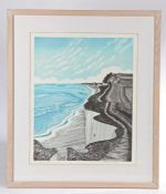 Robert Barnes (British, Born 1947) 'Norfolk Coast' signed, numbered ap/100 and titled (to lower