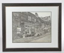 Graham Lamb (Contemporary) Byfords, Holt, signed, pen & ink, with certificate - VENDOR TO COLLECT