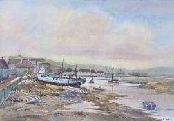 Keith Burtonshaw (British, 1930-2008) 'Wells,Norfolk' signed (lower right), watercolour 36 x 51cm (