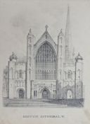 Sillett (James) Views of the Churches, Chapels and Other Public Edifices in the City of Norwich,