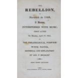 Bromley (George P.) The Rebellion, or Norwich in 1549, a Drama, Interspersed With Music; First Acted