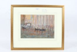 Apperley (20th century) Venetian gondolier scene  Singed (Lower Left), Watercolour  32.5cm by 22cm