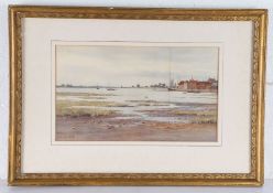 Agnes M. Goodall (19th-20th Century) Estuary scene