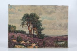 **CLIENT REQUESTED TO COLLECT PICTURE 20/03/2023 JA** 20th century landscape scene, possibly