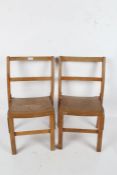 Pair of children's school chairs (2)-VENDOR TO COLLECT