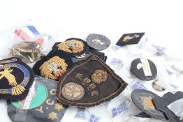 Selection of Sailing/Yacht Club badges, embroidered and metal/enamel, (qty)