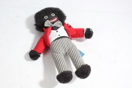 Just for You soft toy, with a badge applied to the jacket, 30cm long