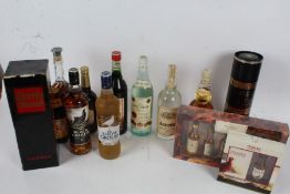 Collection of various alcohol, to include miniatures (Qty)