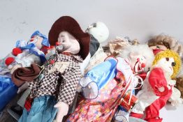 Large quantity of collectors dolls, to include Regency Fine Arts Henry VIII and Katherine of