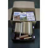 Large Collection of books mostly about mountaineering and exploration 2 boxes (Qty)