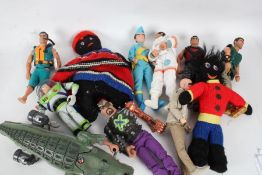 Collection of toys and figures, to include Action Man, Buzz Lightyear, Thunderbirds, together with