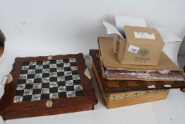 Large collection of various toys to include chess boards etc (Qty)