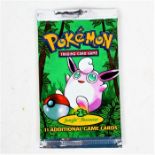 Pokemon Sealed Jungle Booster Pack (Wigglytuff artwork) 21.0g