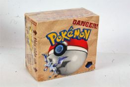 Pokemon Fossil Booster Box. Sealed,1999, WOTC box. Possibly resealed film, this was done in