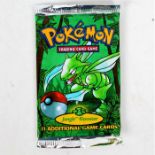 Pokemon Sealed Jungle Booster Pack (Scyther artwork) 20.76g